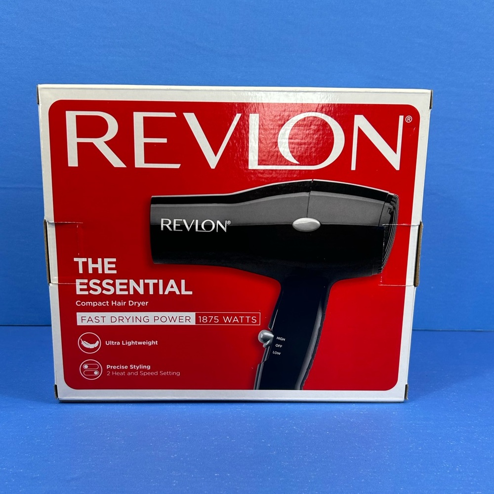 New Revlon Compact Ultra Lightweight Hair dryer 1875 Watts